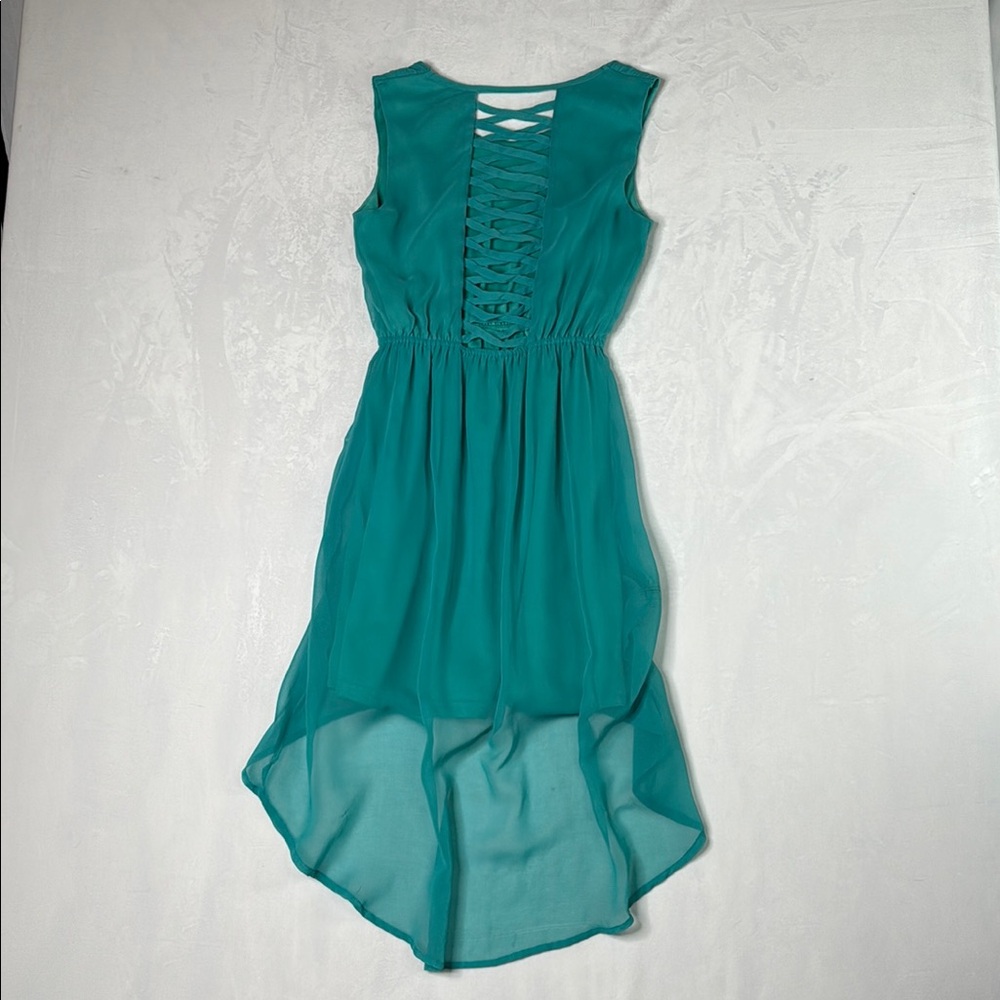Sheer Lined High Low Dress Altar'd State Size S